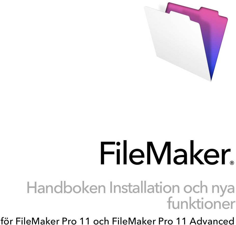 funktioner för FileMaker