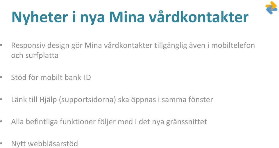 mobilt bank ID Länk till Hjälp (supportsidorna) ska öppnas i samma