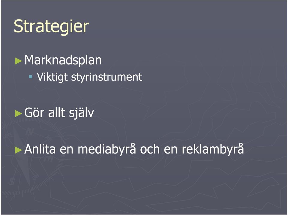 Gör allt själv Anlita en