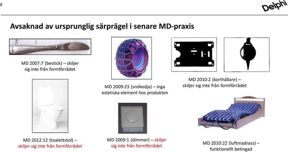 skiljer sig inte från formförrådet MD 2012:12 (toalettstol) skiljer sig inte från formförrådet