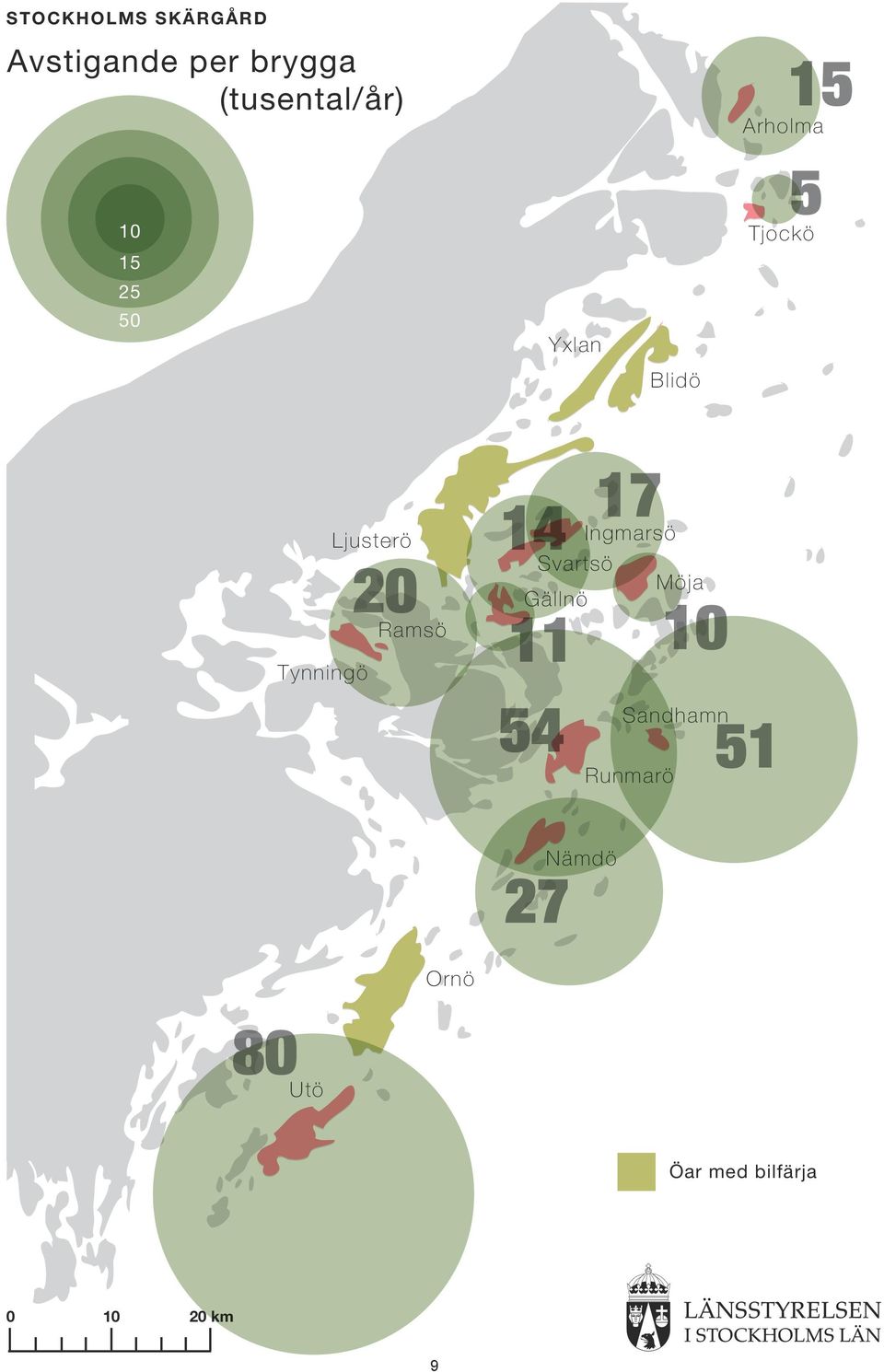 Ljusterö 20 Ramsö 14 17 Svartsö Gällnö