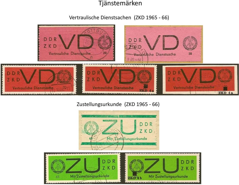 Dienstsachen (ZKD