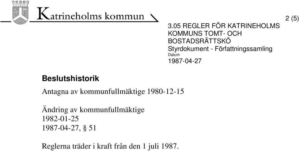 av kommunfullmäktige 1982-01-25, 51