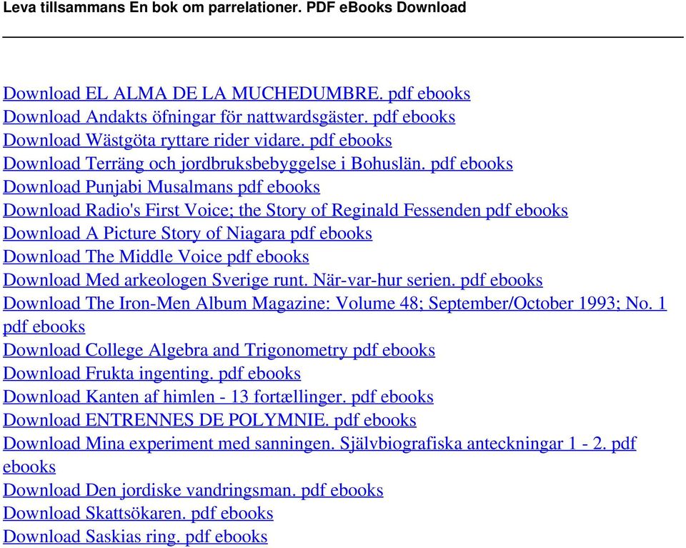 pdf ebooks Download Punjabi Musalmans pdf ebooks Download Radio's First Voice; the Story of Reginald Fessenden pdf ebooks Download A Picture Story of Niagara pdf ebooks Download The Middle Voice pdf
