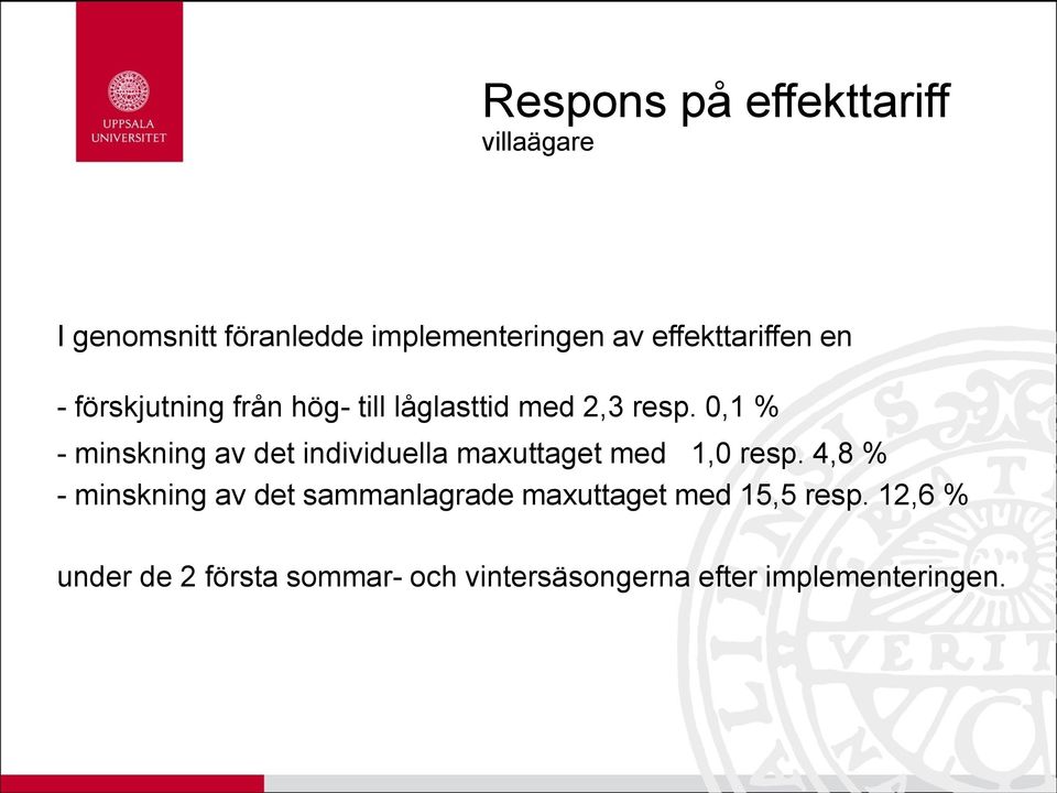 0,1 % - minskning av det individuella maxuttaget med 1,0 resp.