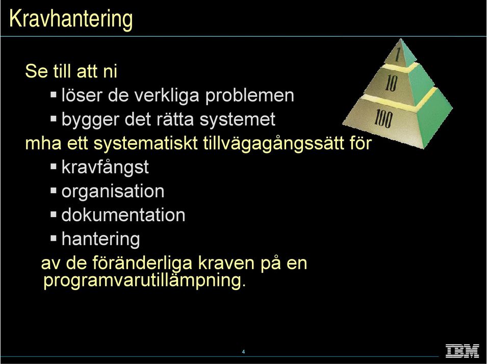 tillvägagångssätt för kravfångst organisation