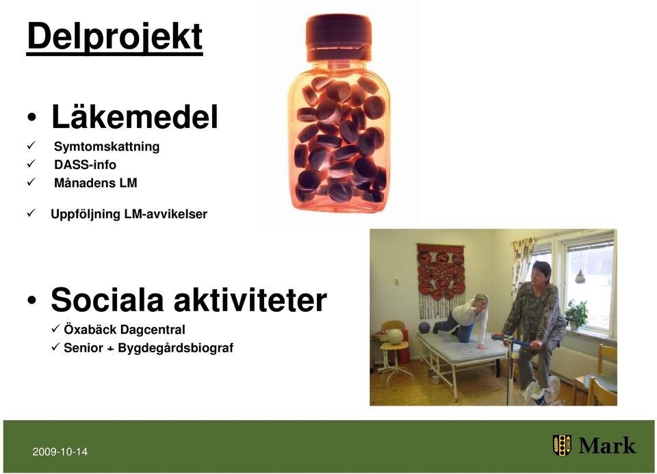 LM-avvikelser Sociala aktiviteter it t