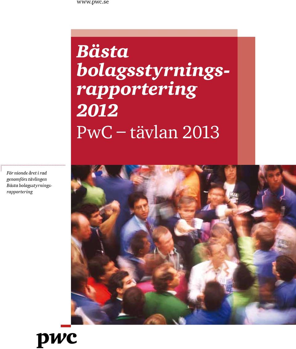 bolagsstyrningsrapportering 2012