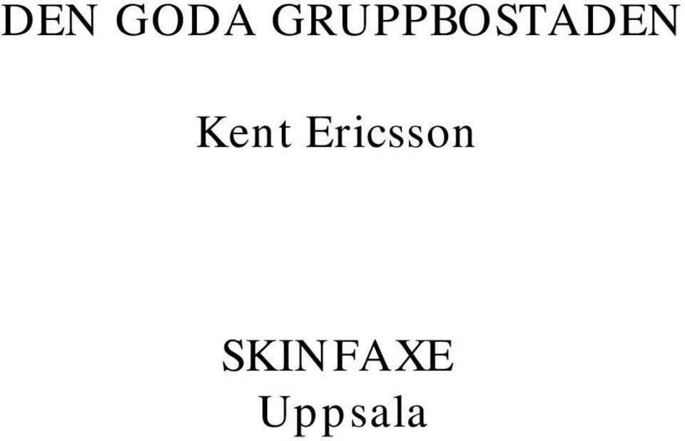 Kent Ericsson