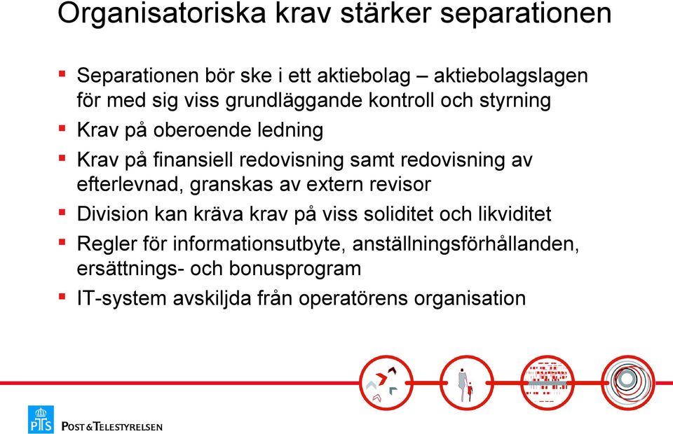 efterlevnad, granskas av extern revisor Division kan kräva krav på viss soliditet och likviditet Regler för