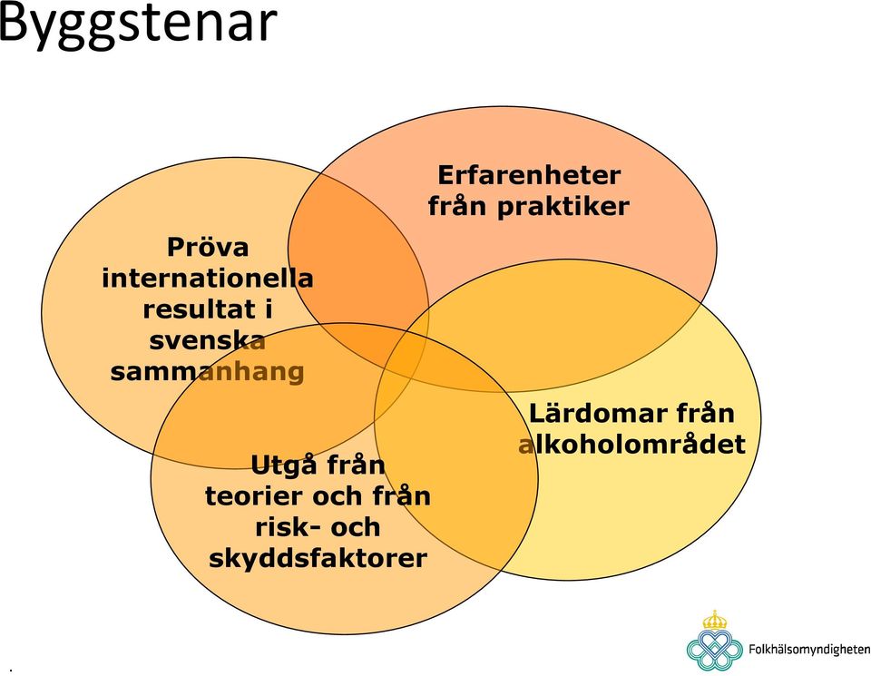 från risk- och skyddsfaktorer Erfarenheter