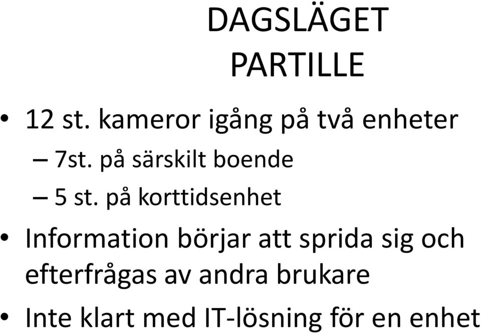 på särskilt boende 5 st.