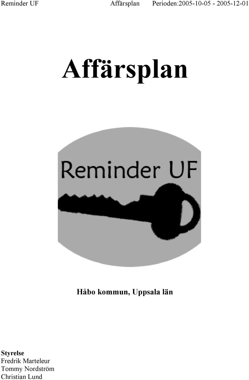 Affärsplan Håbo kommun, Uppsala län