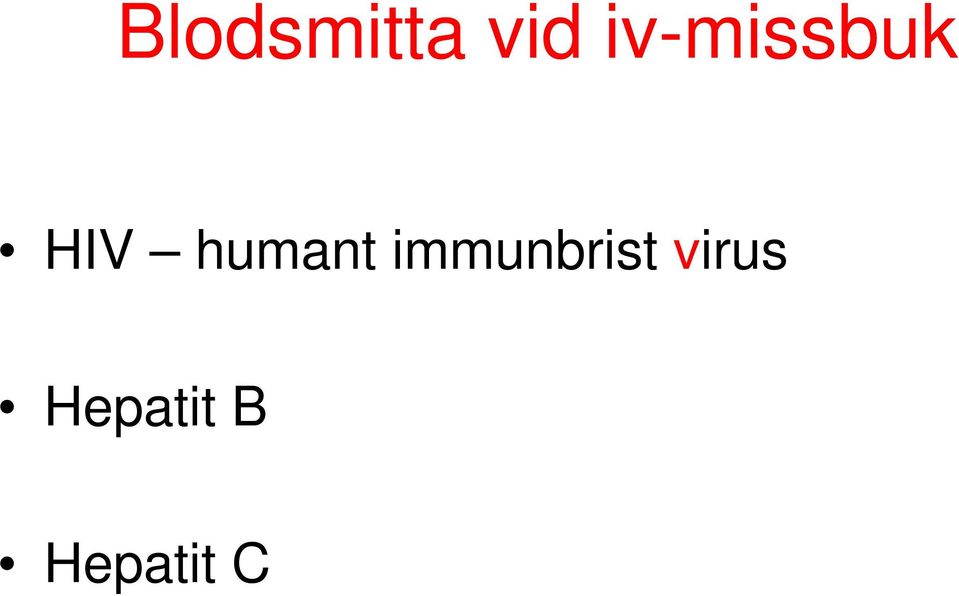 humant immunbrist