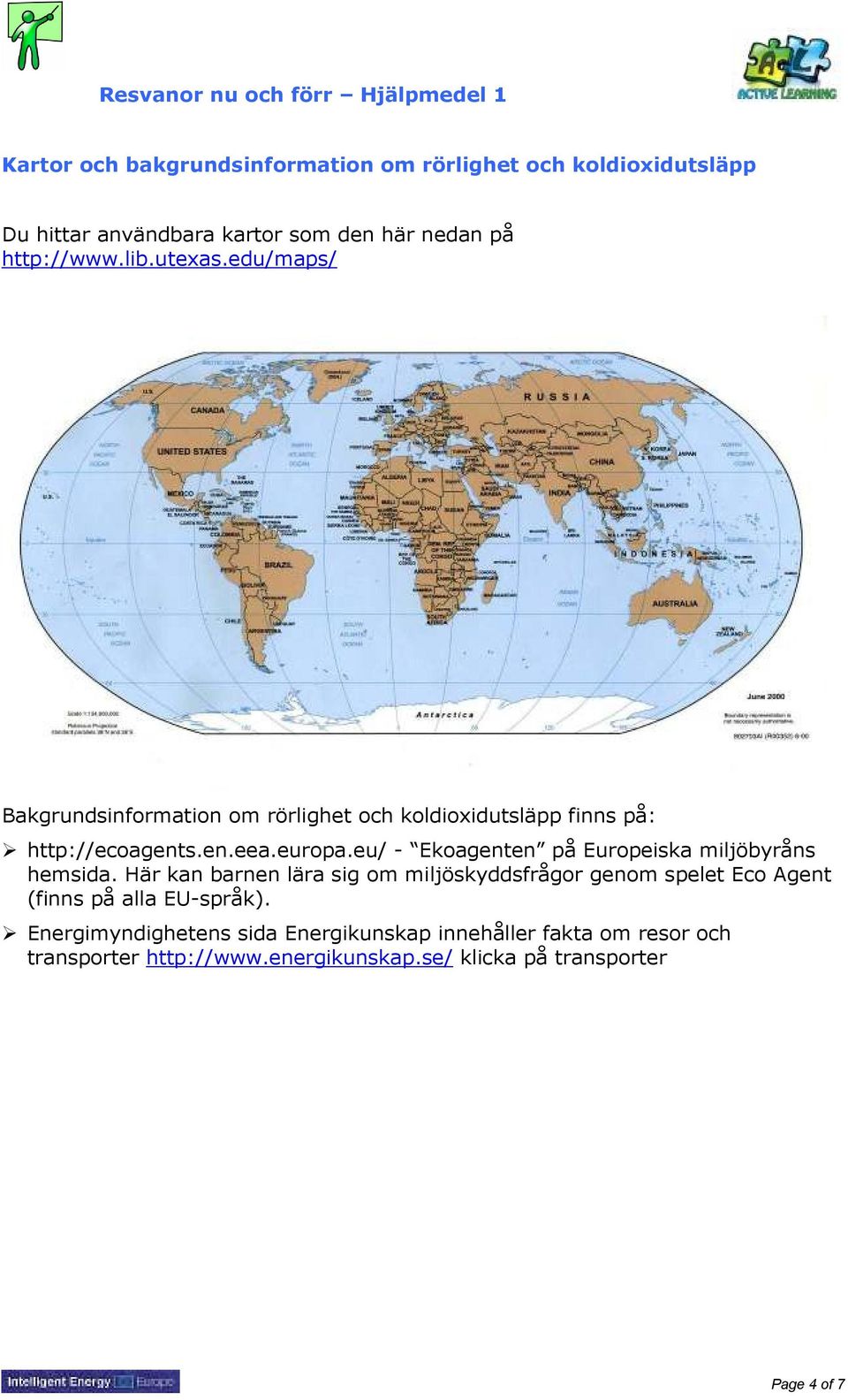 eu/ - Ekoagenten på Europeiska miljöbyråns hemsida.