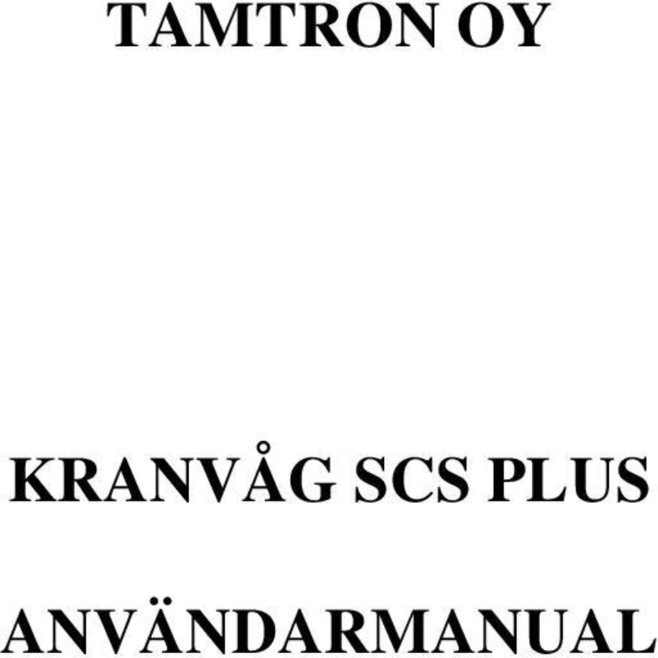 SCS PLUS