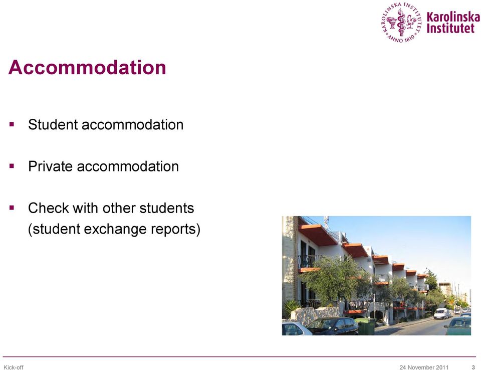 accommodation Check with other