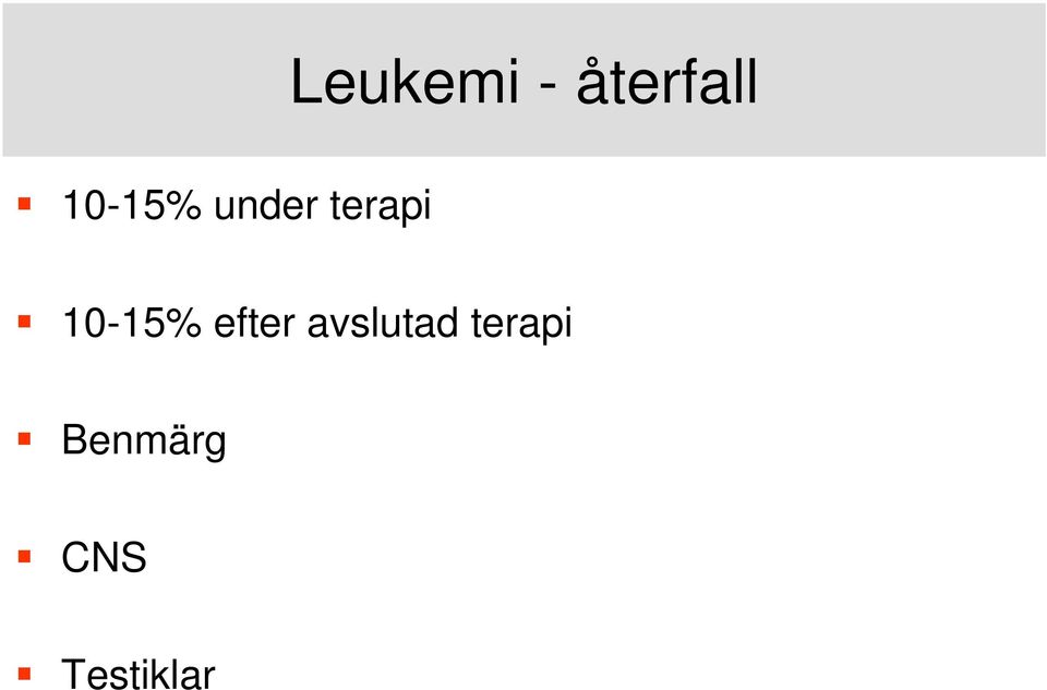 10-15% efter avslutad