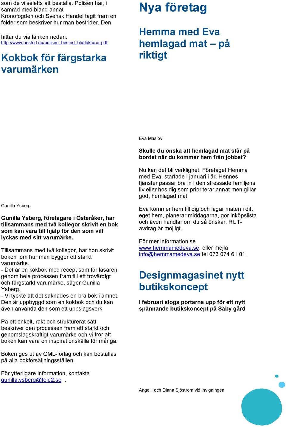 pdf Kokbok för färgstarka varumärken Nya företag Hemma med Eva hemlagad mat på riktigt Eva Maslov Skulle du önska att hemlagad mat står på bordet när du kommer hem från jobbet?