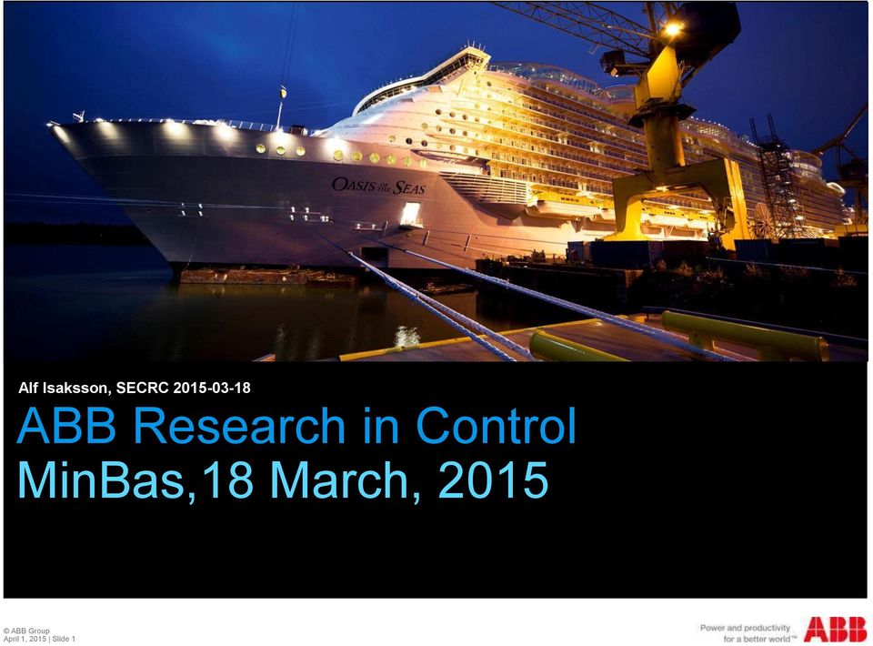 Control MinBas,18 March,