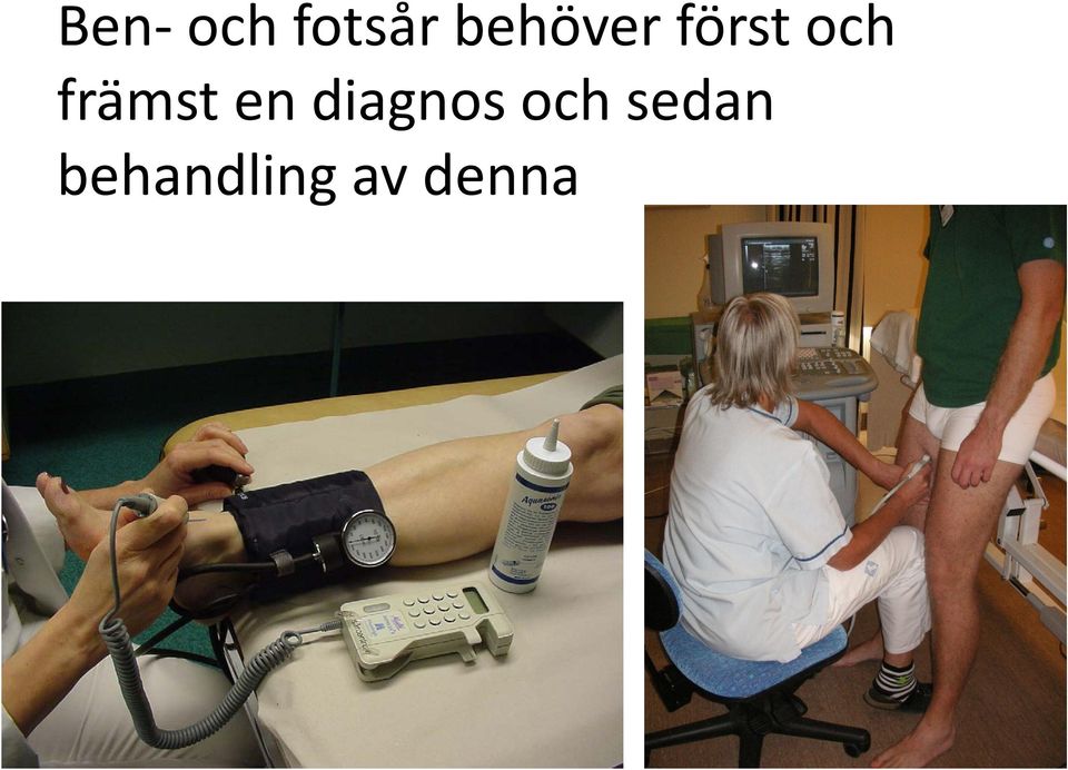 främst en diagnos