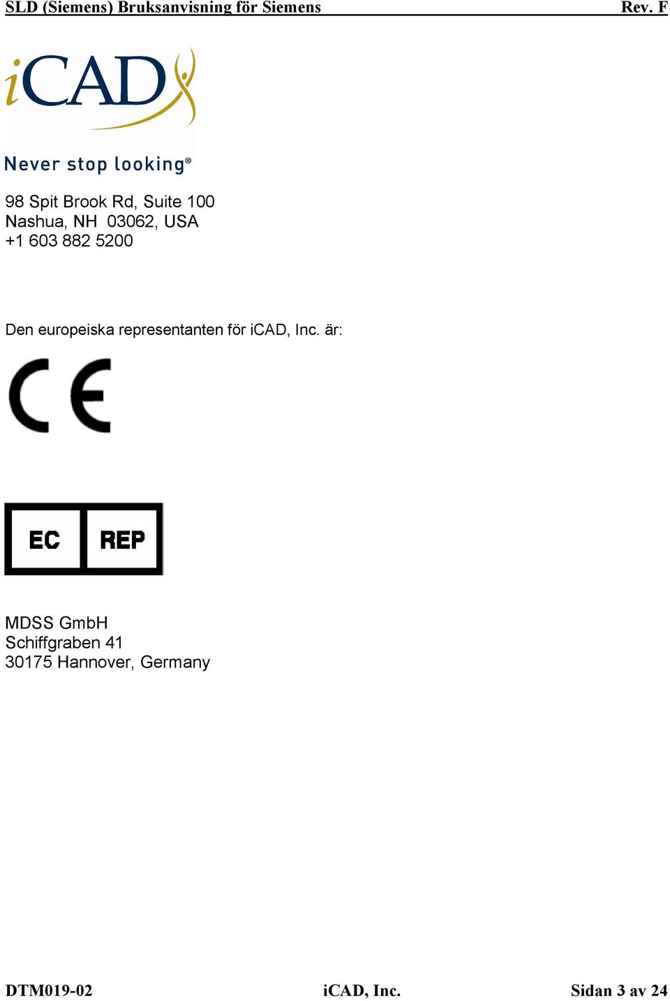 icad, Inc.