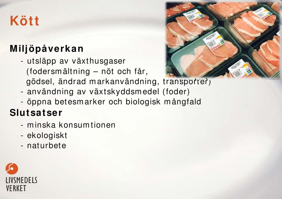 användning av växtskyddsmedel (foder) - öppna betesmarker och