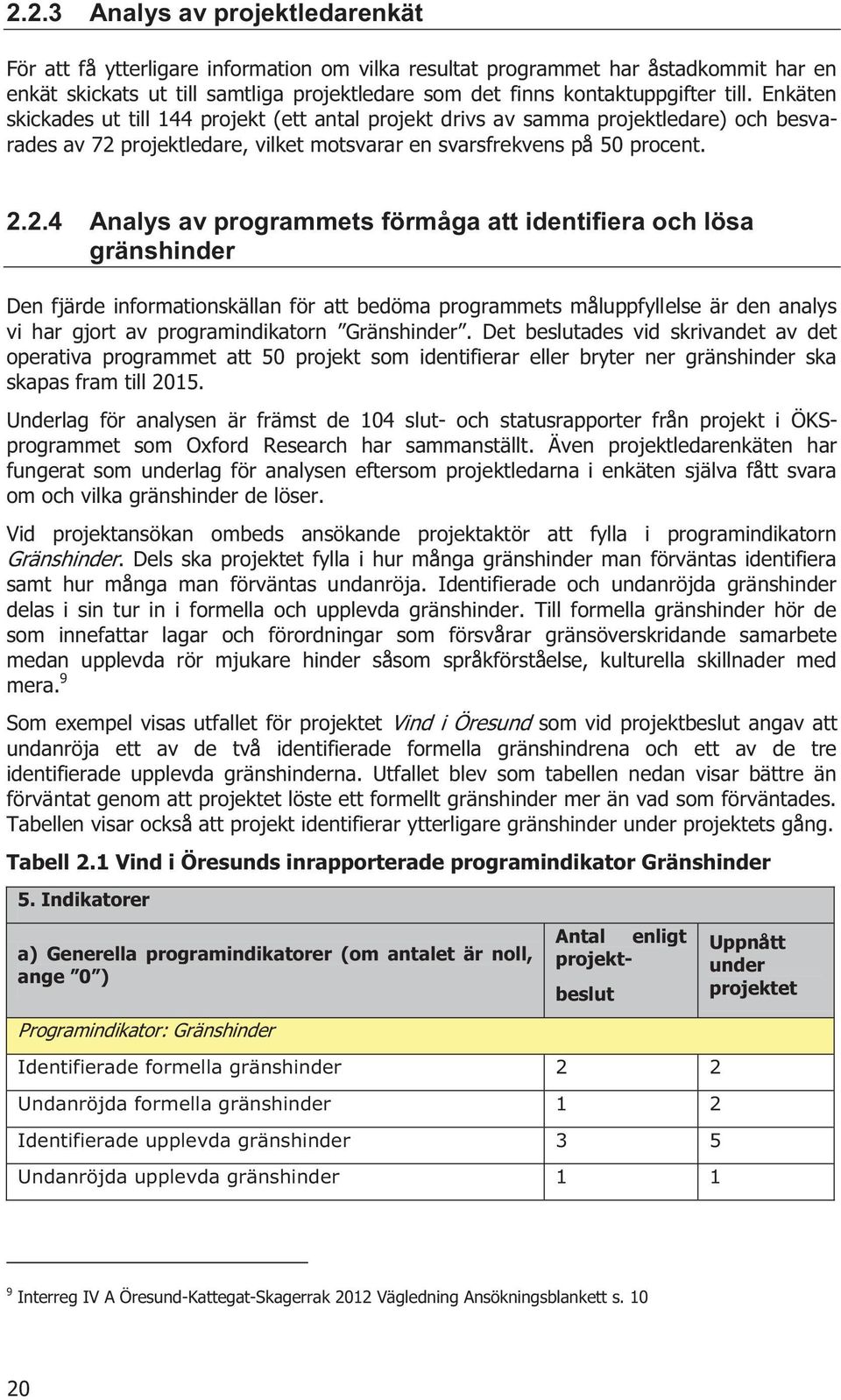 projektledare, vilket motsvarar en svarsfrekvens på 50 procent. 2.