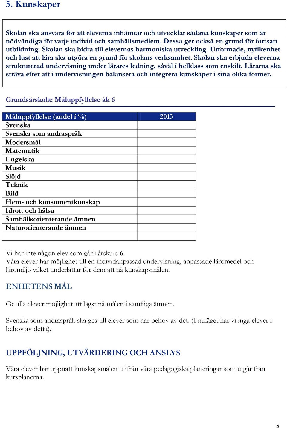 Skolan ska erbjuda eleverna strukturerad undervisning under lärares ledning, såväl i helklass som enskilt.