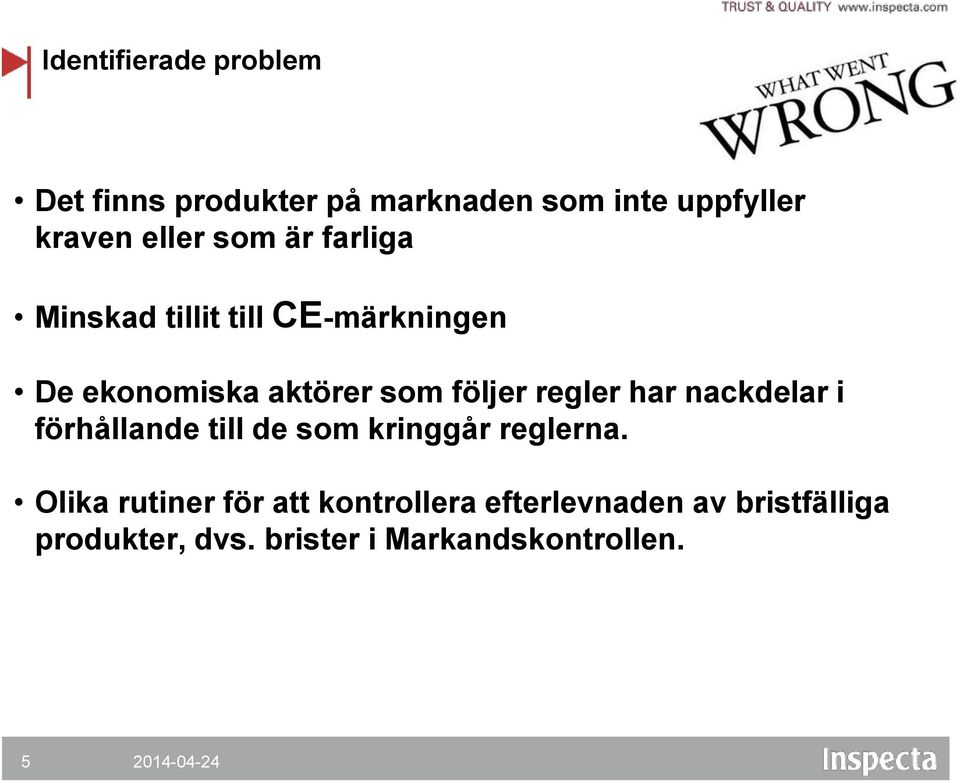 regler har nackdelar i förhållande till de som kringgår reglerna.