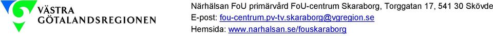 E-post: fou-centrum.pv-tv.