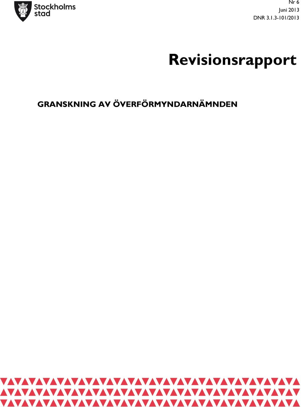Revisionsrapport