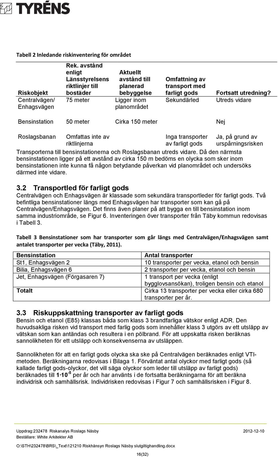 utredning?
