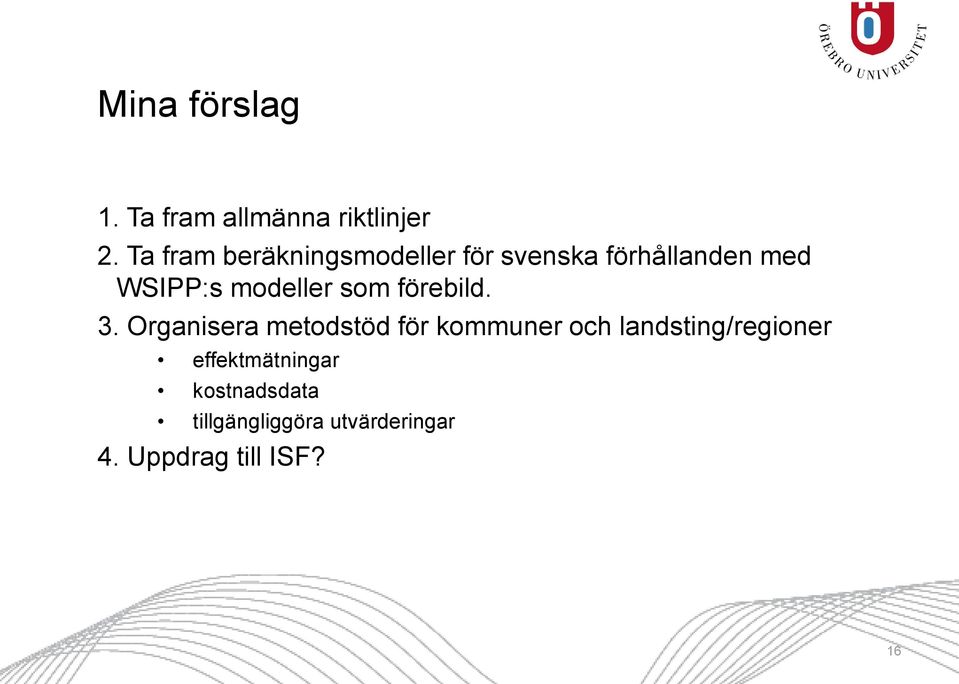modeller som förebild. 3.