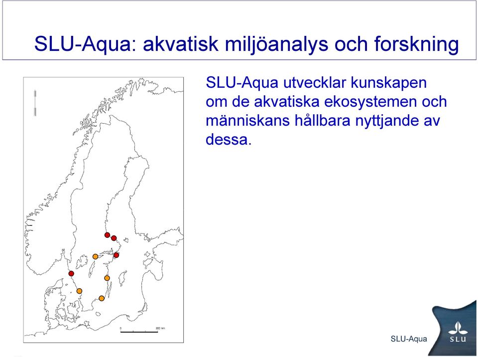 om de akvatiska ekosystemen och