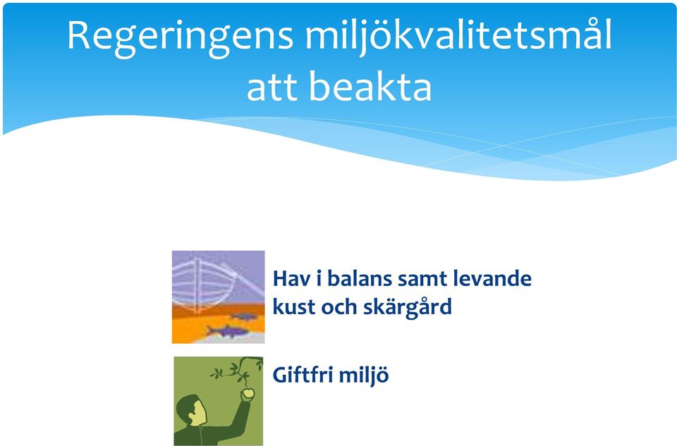beakta Hav i balans samt