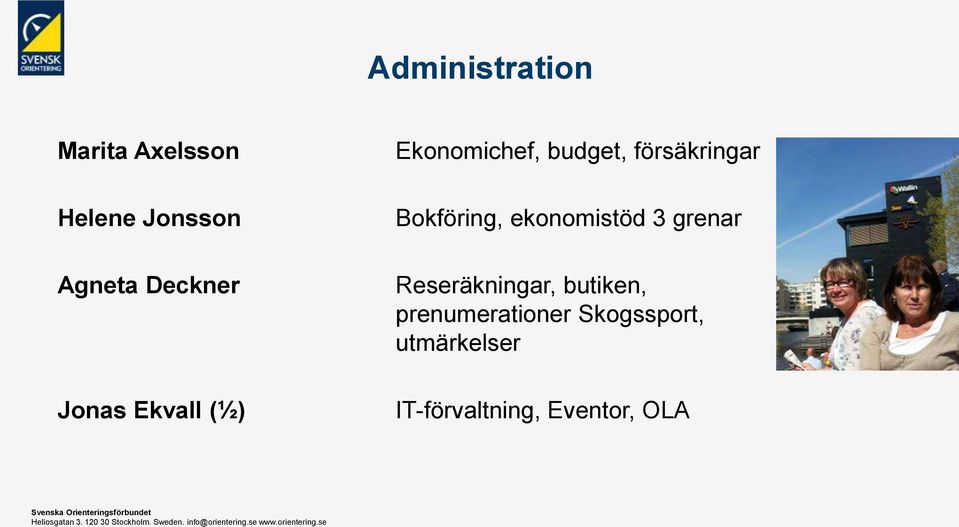 Bokföring, ekonomistöd 3 grenar Reseräkningar, butiken,