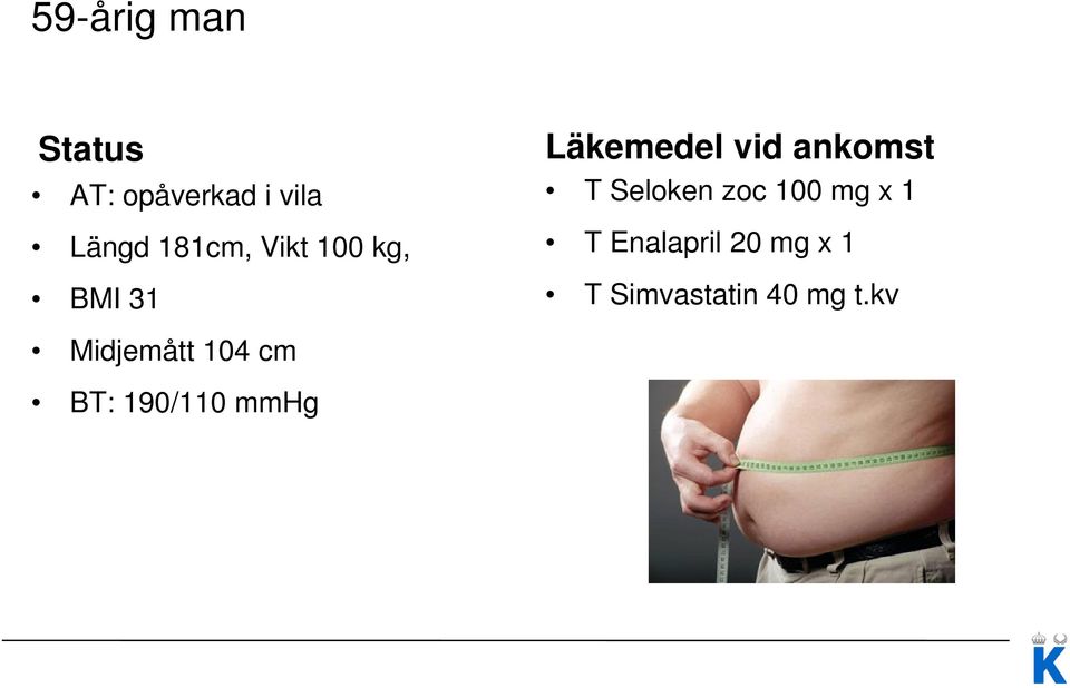 T Seloken zoc 100 mg x 1 T Enalapril 20 mg x 1 T