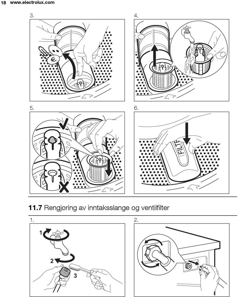 7 Rengjøring av