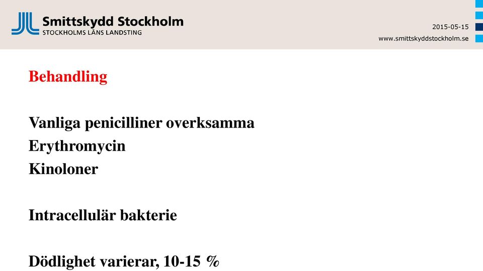 Erythromycin Kinoloner