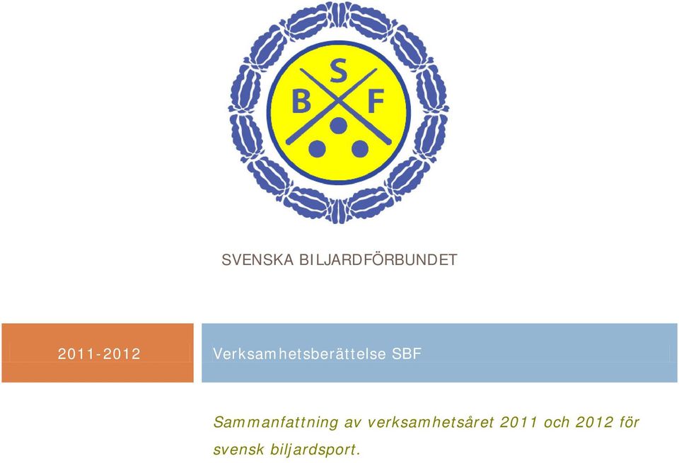 SBF Sammanfattning av