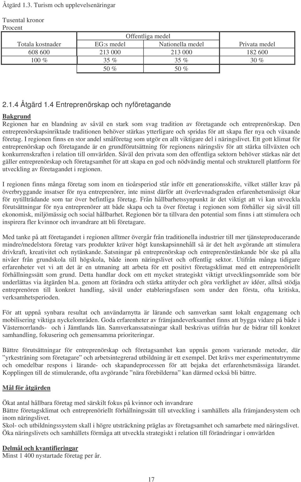 4 Entreprenörskap och nyföretagande Bakgrund Regionen har en blandning av såväl en stark som svag tradition av företagande och entreprenörskap.