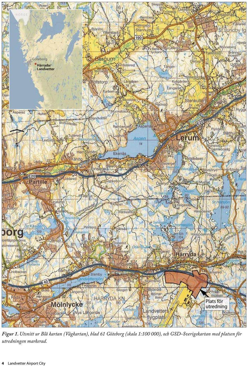 61 Göteborg (skala 1:100 000), och