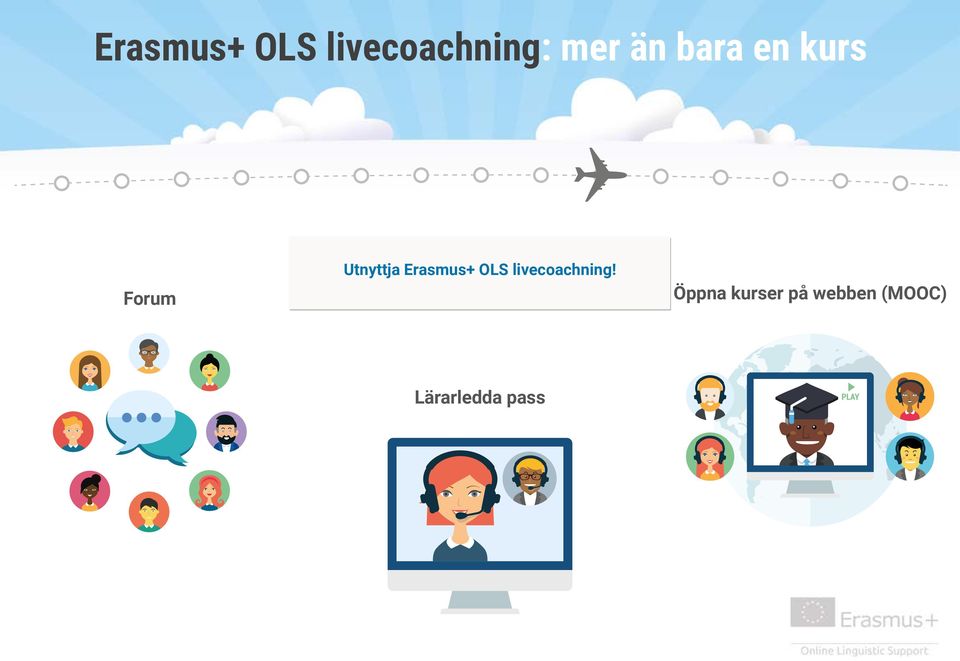 Erasmus+ OLS livecoachning!