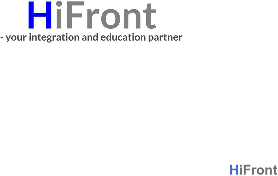 integration