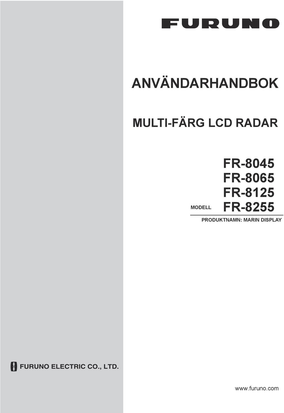 FR-8065 FR-8125 FR-8255