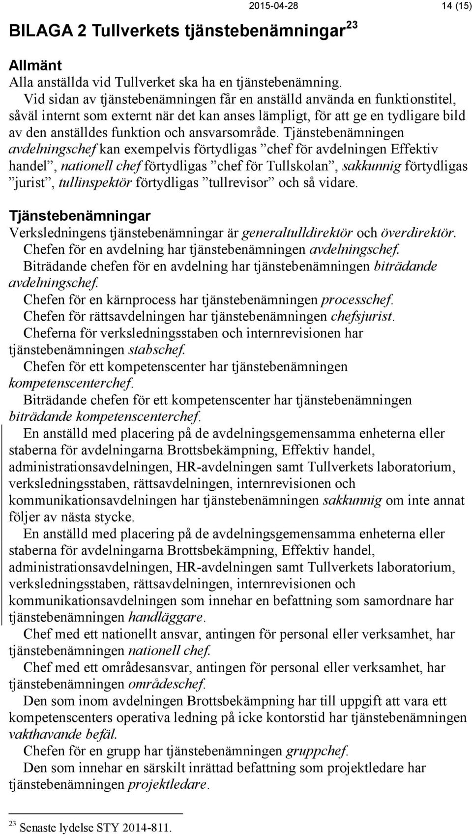 ansvarsområde.