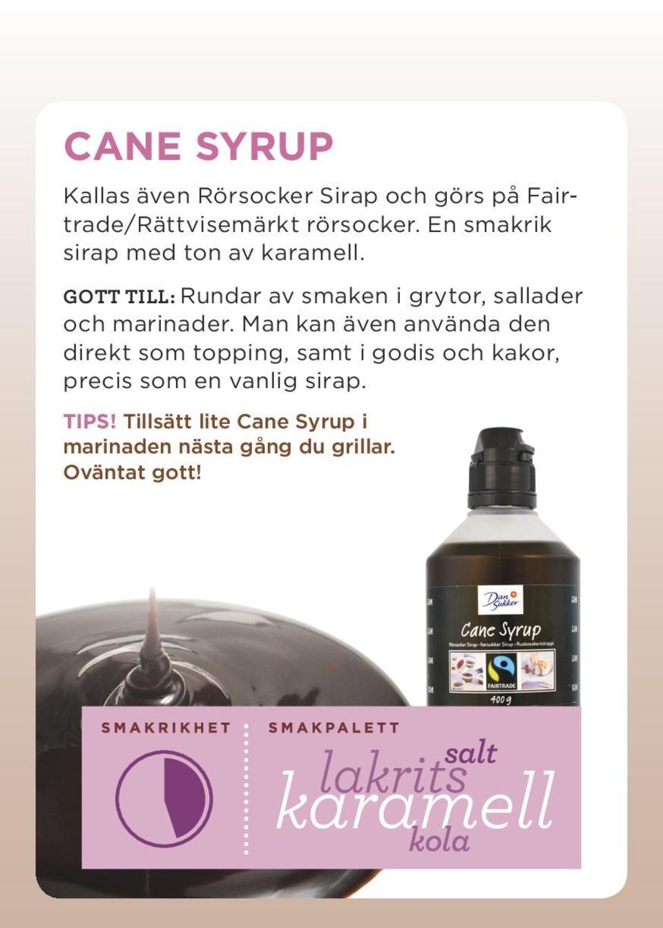 GOTT TILL: Rundar av smaken i grytor, sallader och mari nader.