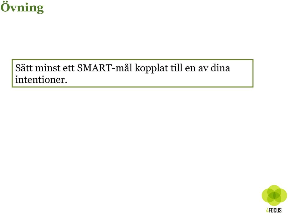 SMART-mål