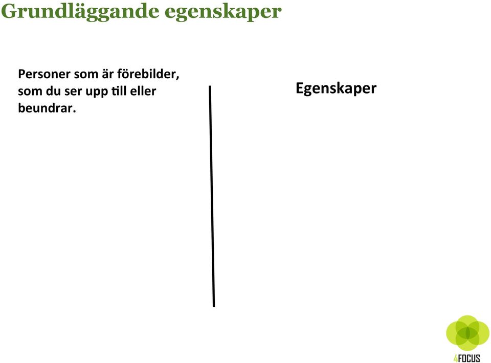 förebilder, som du ser